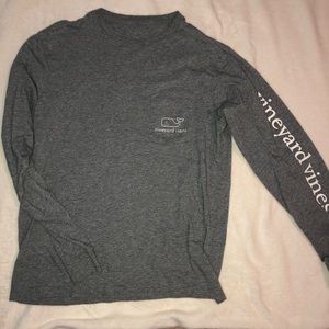 Grey vineyard vines long sleeve